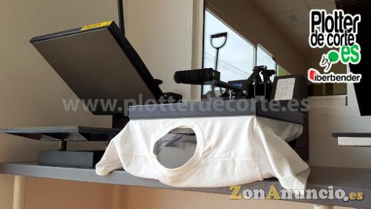Plancha para camisetas vinilo transfer sublimacion